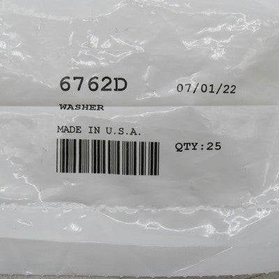 Lot of 5 Harley-Davidson OEM Zinc-Plated Flat Washers 6762D