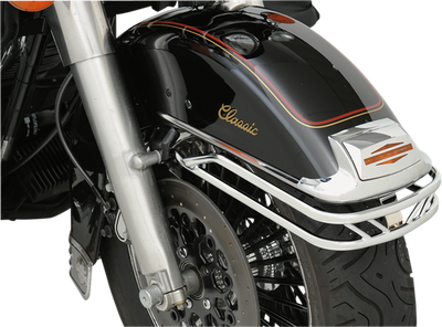 Drag Specialties Fender Rails Chrome Front 1412-0008