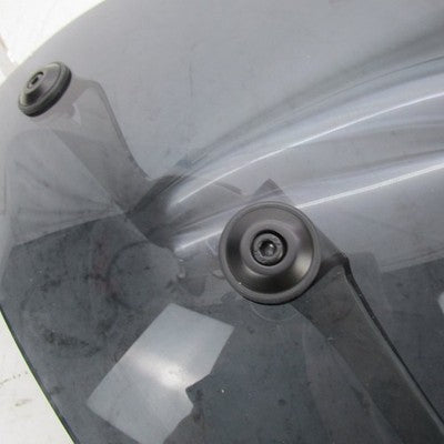 Harley OEM Dark Smoked Detachable Wind Splitter Vented Windshield & Ki