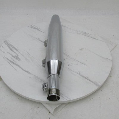 Harley Davidson OEM Chrome Single Exhaust Slip On Muffler FXST FXSTB 6