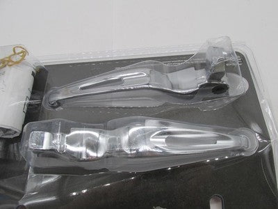 Harley Genuine OEM NOS Chrome Slotted Hand Control Lever Kit 41700425A