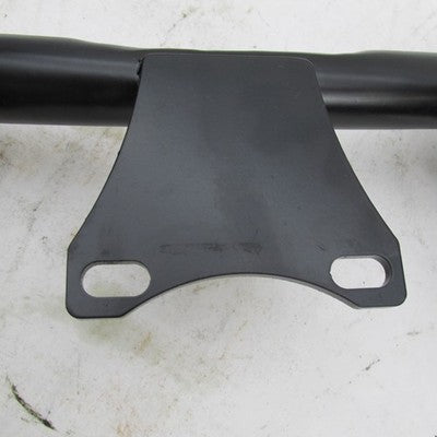 Black Highway Footpeg Front Engine Guard Crash Bar For Harley 14-23 To