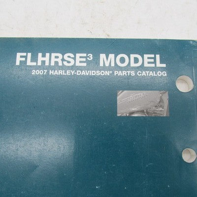 Harley-Davidson Genuine Official 2007 FLHRSE3 Model Parts Catalog 9943