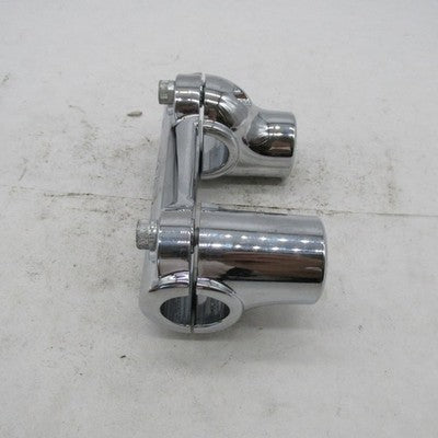 Harley Davidson OEM Chrome Handlebar 2" Riser / Clamp 55984-07 & 56998