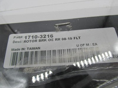 Drag Specialties NOS Harley 2008-19 FLT Brake Disc Rotor 1710-3216