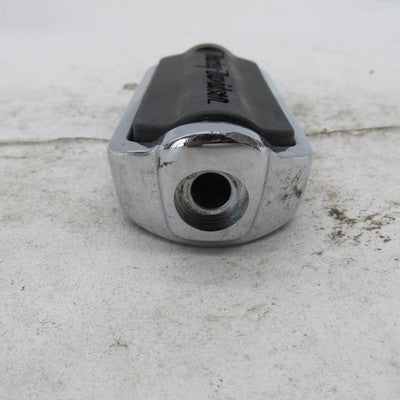 Harley Davidson OEM Single Chrome Flame FootPeg Dyna Sportster 50312-0