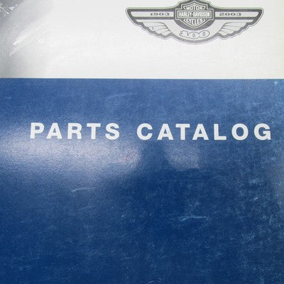 Harley-Davidson Official Factory 2003 Dyna Police Models Parts Catalog
