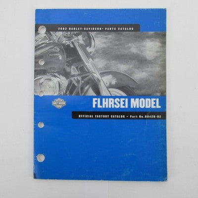 Harley-Davidson Official Factory 2002 FLHRSEI Model Parts Catalog 9942