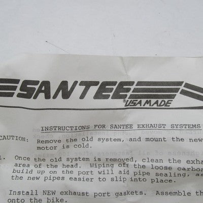 Vintage Santee OEM NOS Harley Davidson Exhaust Mounting Bracket Kit w/