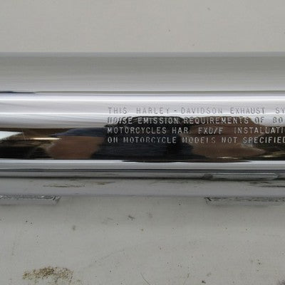 Harley Davidson Genuine Blunt Cut Screamin Eagle Mufflers 95+ Softails