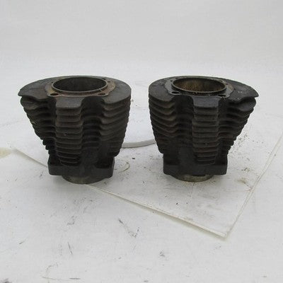 Pair of Harley OEM Front + Rear Cylinder Jugs 1000cc Ironhead 16561-72