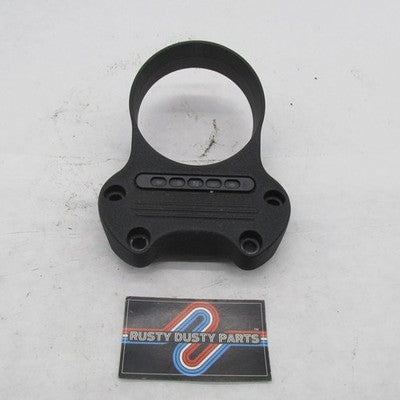 Harley OEM Dyna Sportster Speedometer Bracket Clamp Wrinkle Black 5584