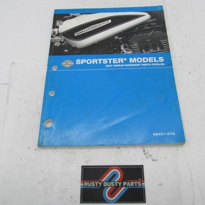 Harley-Davidson Official Factory 2007 Sportster Models Parts Catalog 9