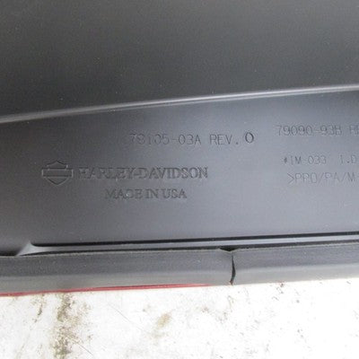 Harley Davidson OEM 93-13 Touring Left Saddlebag Lid Red Pinstripe 791