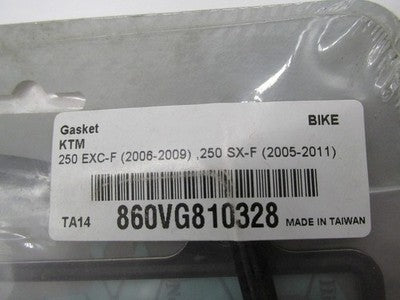 Vertex KTM 06-09 250 EXC-F 05-11 250 SX-F Gasket Kit 860VG810328