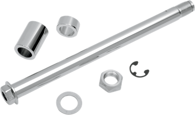 Drag Specialties Chrome Axle Kit Rear 0214-0585