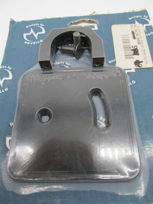 NOS Designs By Novello Motorcycle License Plate Mount Bracket Black In