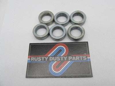 Lot of 6 Harley Davidson Genuine NOS Aermacchi Spacers 41690-74P