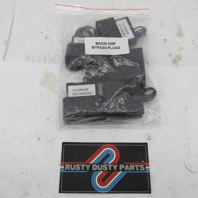 Set of Rockford Fosgate 14+ Harley Touring Boom Audio Amp Bypass Plugs
