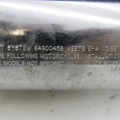 Harley Davidson OEM Exhaust System Mufflers 18-24 Fat Boy Softail 649