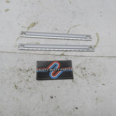Harley Davidson OEM Pair of Front Fork Triple Clamp Cover Trim Strip 6