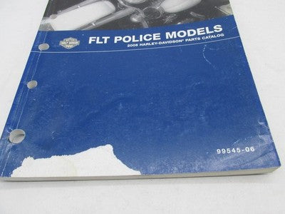 Harley-Davidson Official Factory 2006 FLT Police Models Parts Catalog