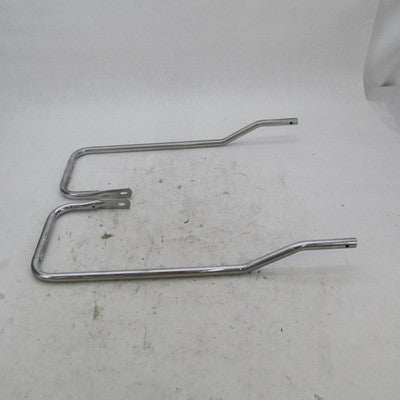 Pair of Harley Davidson OEM Chrome Left & Right Saddlebag Guards EVO F