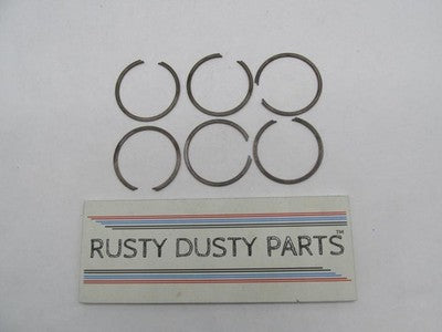 Lot of 6 Harley-Davidson Genuine NOS Sprocket Bearing Retaining Rings