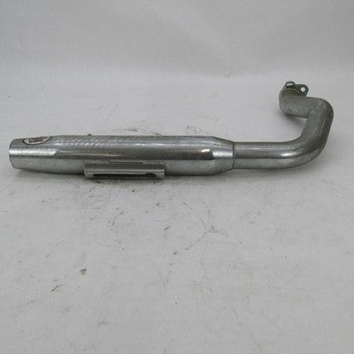 Harley Vintage Paughco FuBaR Rear Exhaust Drag Pipe Chrome Chopper Bob