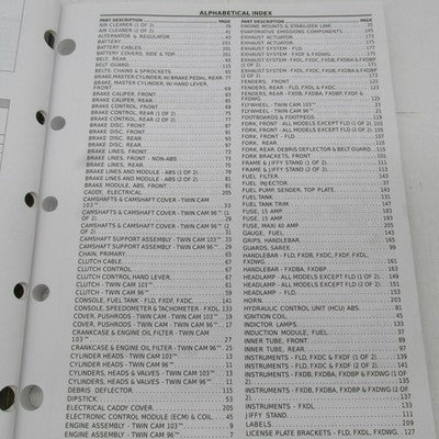 Harley Davidson Genuine 2013 DYNA Models Parts Catalog Factory 99439-1