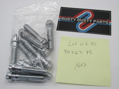 Lot of 10 Harley Davidson OEM NOS 12 Point Socket Head Screw 94267-95
