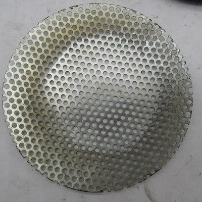 V Twin Ironhead Drilled Chrome 5.5 Air Cleaner Assembly