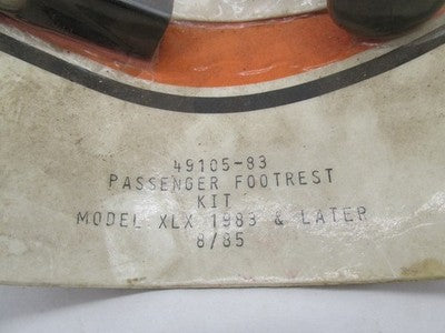 Harley Davidson Genuine NOS XL Sportster Passenger Foot Peg Rest Kit 4