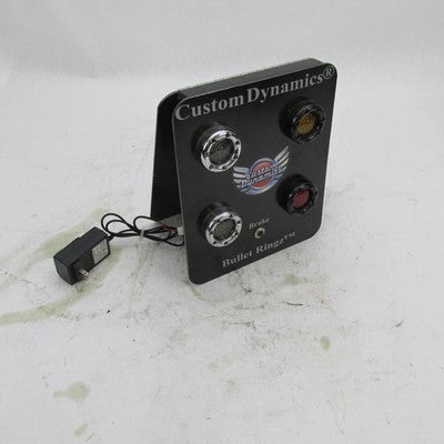 Custom Dynamics Bullet Ringz Motorcycle LED Dealer Retail Light Displa