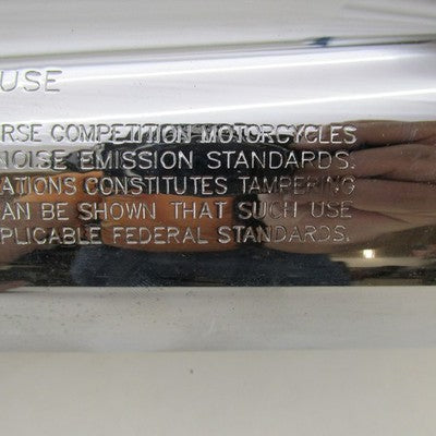 Harley OEM Screamin Eagle Touring Chrome Performance Slip-On Muffler 6