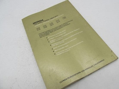 Clymer Honda 125-200CC 1964-1977 Service Repair Manual Maintenance Man