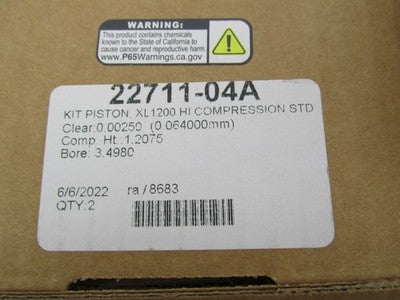 Harley-Davidson Screamin' Eagle OEM NOS Stage IV Street Performance Ki