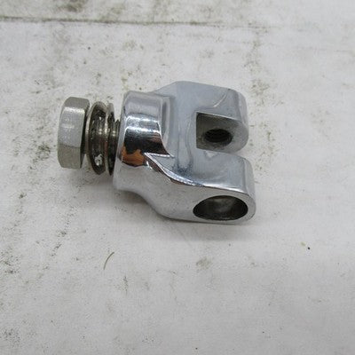 Harley Davidson OEM Chrome Mini Footpeg Clevis Mount 1pc Replacement 2