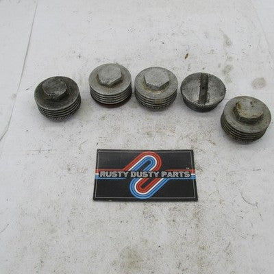 Mixed Lot of 5 Vintage Original Triumph BSA Rocker Box Caps