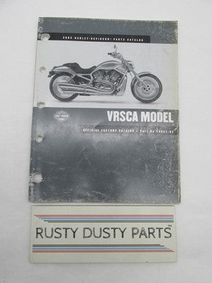 Harley-Davidson Official Factory 2002 V-Rod VRSCA Parts Catalog 99457-