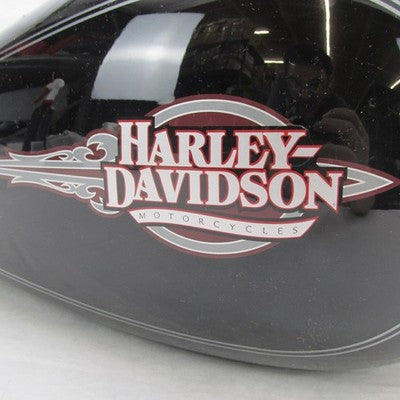 New Harley OEM 09-13 Touring FLHTC Fuel Tank Vivid Black Pinstripe 613