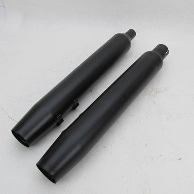 Harley Davidson OEM Stock Touring Black Slip On Mufflers 64901268 6490