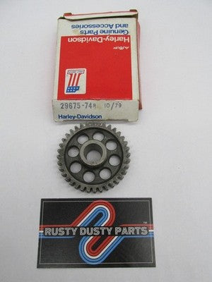Harley Davidson Genuine NOS XR750 Racing Magneto Drive Gear 29675-74R