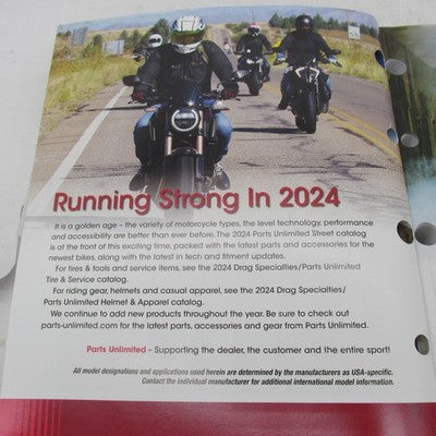 Parts Unlimited Official 2024 Street Parts Catalog 9901-3347