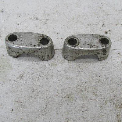 Pair of Triumph BSA Front Fork Leg Axle Caps
