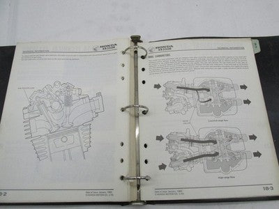 Honda Official Factory 1983-1984 XR350R Shop Service Manual Book