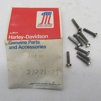 Lot of 10 Harley-Davidson OEM NOS AMF Throttle Stop Screws 27271-71