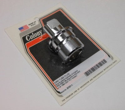 Colony Fork Tube Plugs Chrome 2737-1