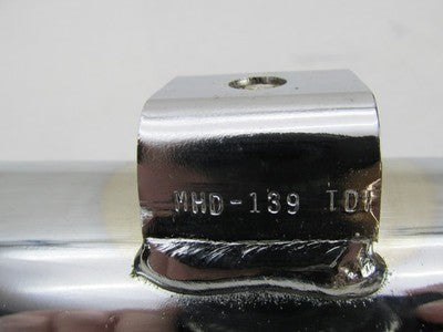 Single Harley Cycle Shack FLSTN Slip On Turn Down Exhaust Muffler MHD-