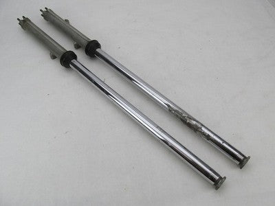 Set of Triumph T120 TR6 Bonneville 650 Front Fork Tubes and Sliders Su